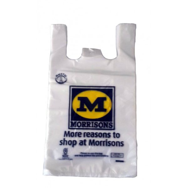 Полиэтиленовый пакет-«майка» Morrisons (М)