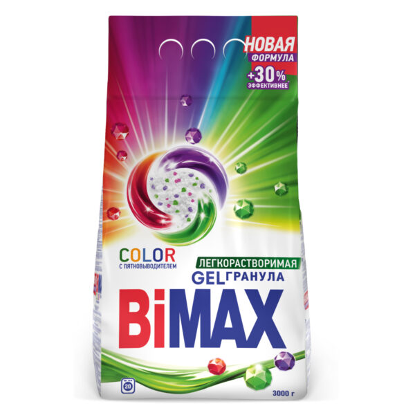 Порошок стиральный BiMax Color Automat 3 кг
