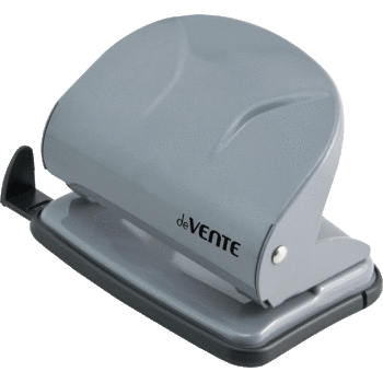 Дырокол deVENTE Liguid Metal 20 листов серый