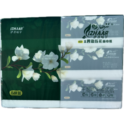 Салфетки бумажные Izhaar 6 шт/уп