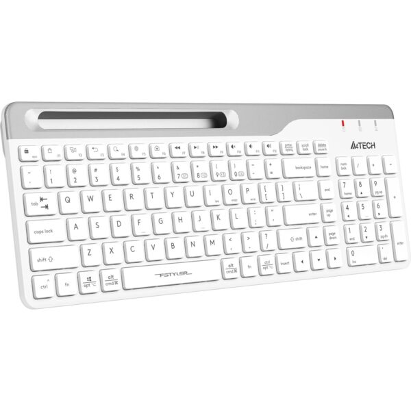 Клавиатура беспроводная A4Tech Fstyler FBK25 белый
