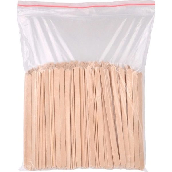 Размешиватель одноразовый деревянный Комус бежевый 180 мм (500 штук в упаковке)