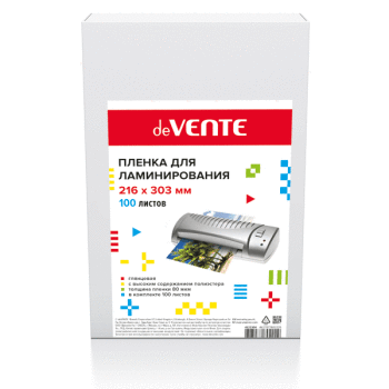 Пленка для ламинирования dV А4 80 мкм