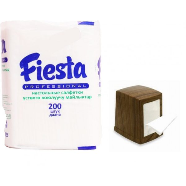 Салфетки Fiesta для диспенсера маленькие 200 шт